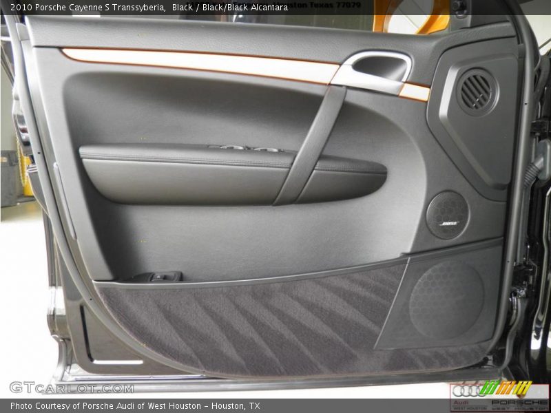 Black / Black/Black Alcantara 2010 Porsche Cayenne S Transsyberia