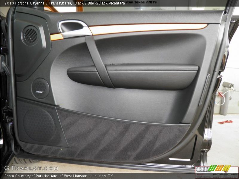 Black / Black/Black Alcantara 2010 Porsche Cayenne S Transsyberia