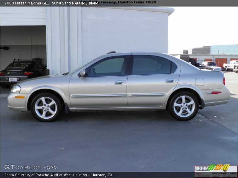 Sunlit Sand Metallic / Blond 2000 Nissan Maxima GLE