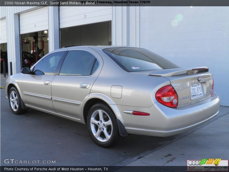 Sunlit Sand Metallic / Blond 2000 Nissan Maxima GLE