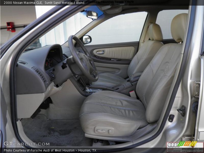 Sunlit Sand Metallic / Blond 2000 Nissan Maxima GLE