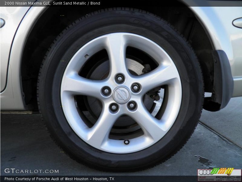 Sunlit Sand Metallic / Blond 2000 Nissan Maxima GLE