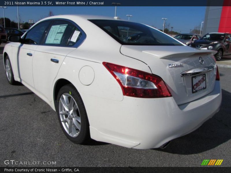  2011 Maxima 3.5 SV Winter Frost White