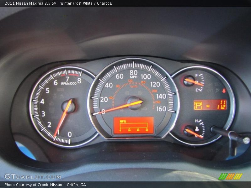  2011 Maxima 3.5 SV 3.5 SV Gauges