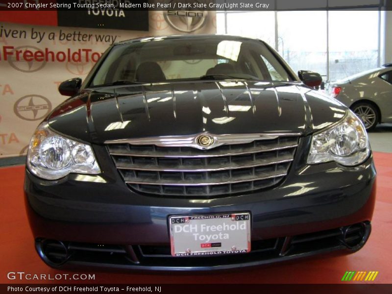 Modern Blue Pearl / Dark Slate Gray/Light Slate Gray 2007 Chrysler Sebring Touring Sedan