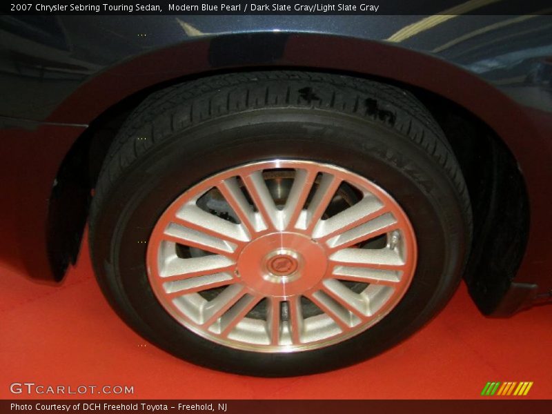 Modern Blue Pearl / Dark Slate Gray/Light Slate Gray 2007 Chrysler Sebring Touring Sedan