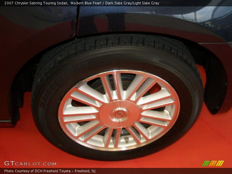 Modern Blue Pearl / Dark Slate Gray/Light Slate Gray 2007 Chrysler Sebring Touring Sedan
