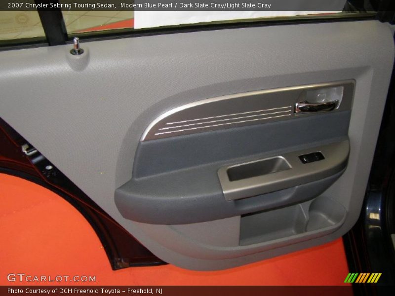 Modern Blue Pearl / Dark Slate Gray/Light Slate Gray 2007 Chrysler Sebring Touring Sedan