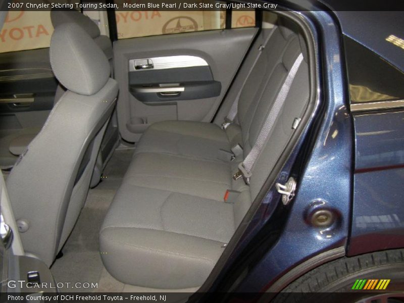 Modern Blue Pearl / Dark Slate Gray/Light Slate Gray 2007 Chrysler Sebring Touring Sedan