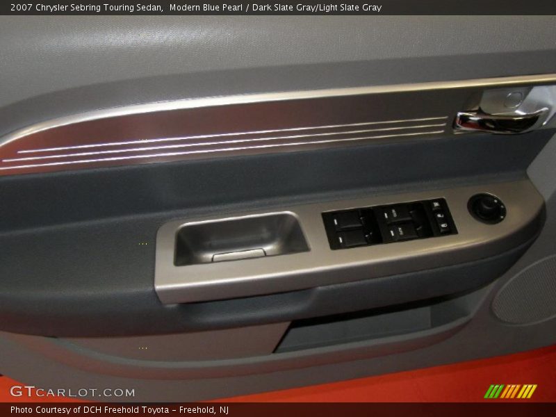 Modern Blue Pearl / Dark Slate Gray/Light Slate Gray 2007 Chrysler Sebring Touring Sedan