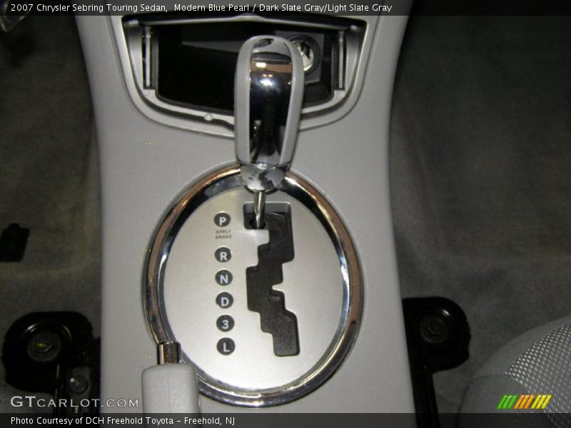 Modern Blue Pearl / Dark Slate Gray/Light Slate Gray 2007 Chrysler Sebring Touring Sedan