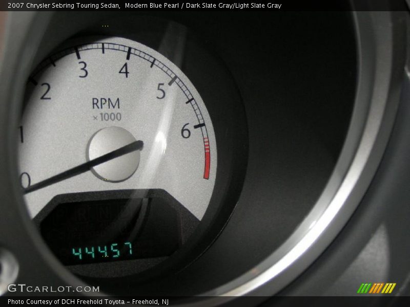 Modern Blue Pearl / Dark Slate Gray/Light Slate Gray 2007 Chrysler Sebring Touring Sedan