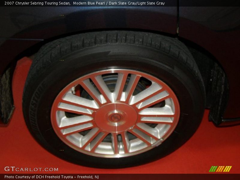 Modern Blue Pearl / Dark Slate Gray/Light Slate Gray 2007 Chrysler Sebring Touring Sedan