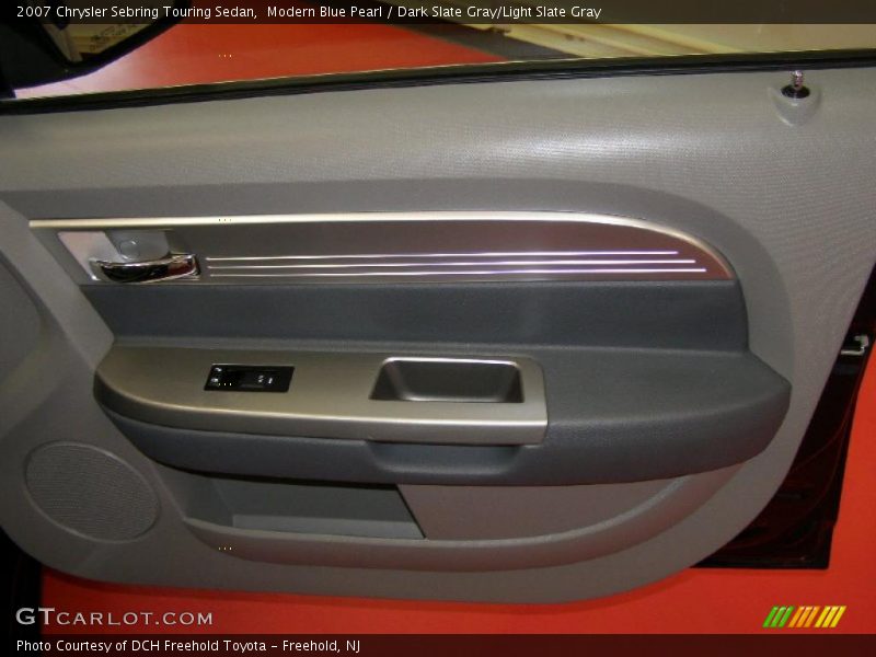 Modern Blue Pearl / Dark Slate Gray/Light Slate Gray 2007 Chrysler Sebring Touring Sedan