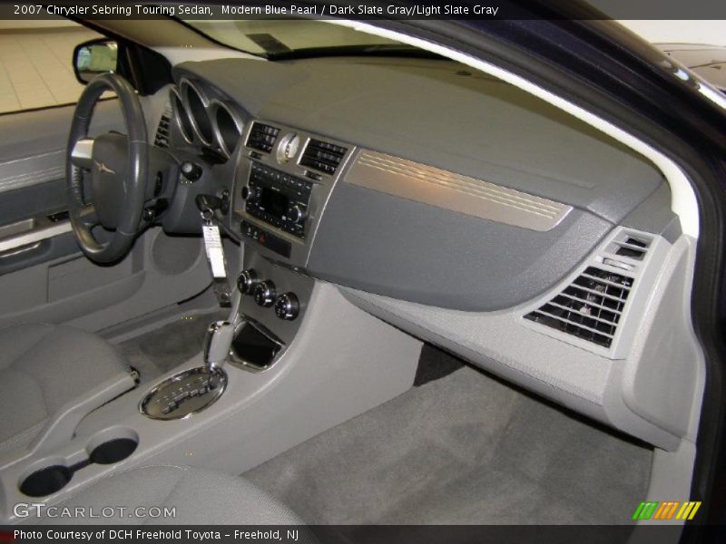 Modern Blue Pearl / Dark Slate Gray/Light Slate Gray 2007 Chrysler Sebring Touring Sedan