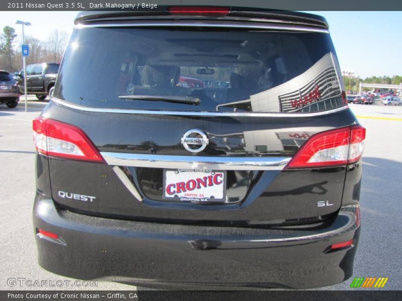 Dark Mahogany / Beige 2011 Nissan Quest 3.5 SL