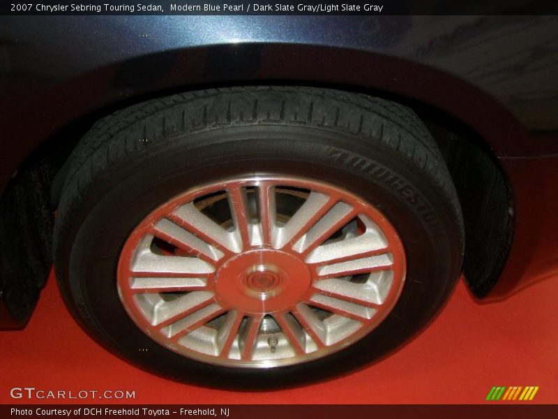 Modern Blue Pearl / Dark Slate Gray/Light Slate Gray 2007 Chrysler Sebring Touring Sedan