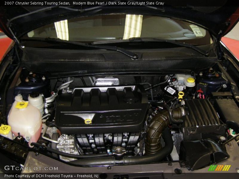 Modern Blue Pearl / Dark Slate Gray/Light Slate Gray 2007 Chrysler Sebring Touring Sedan