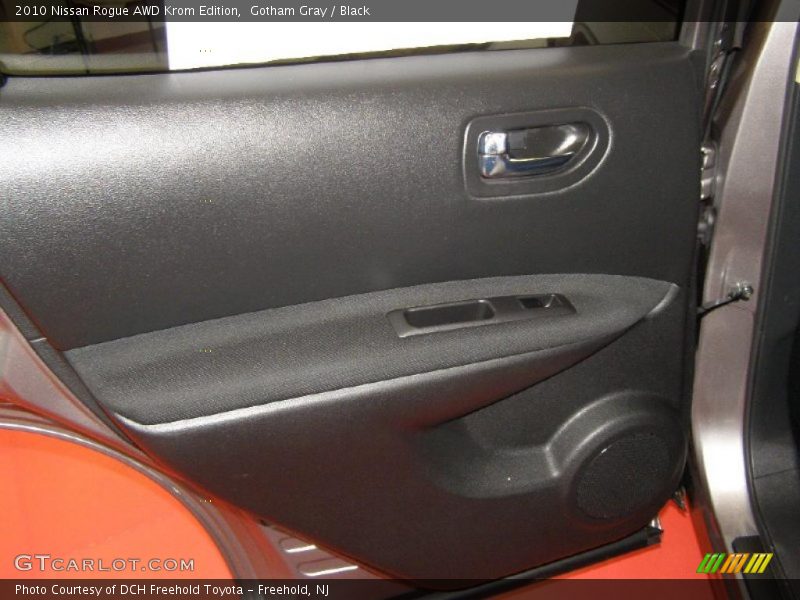 Gotham Gray / Black 2010 Nissan Rogue AWD Krom Edition
