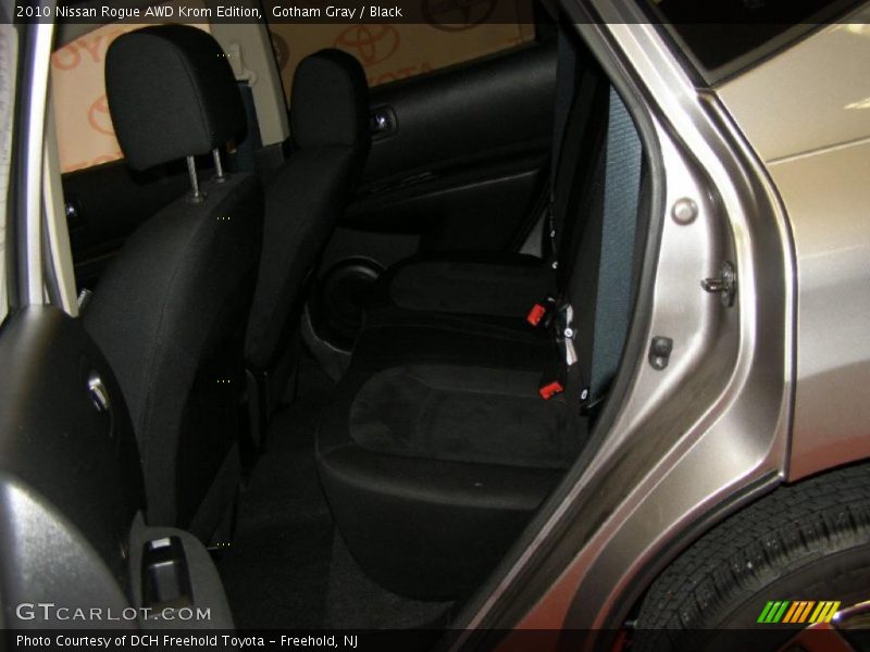 Gotham Gray / Black 2010 Nissan Rogue AWD Krom Edition