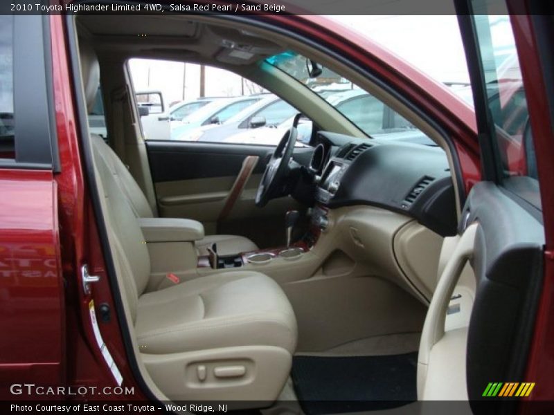  2010 Highlander Limited 4WD Sand Beige Interior