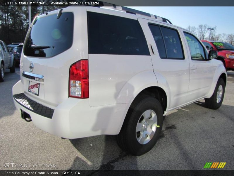 Avalanche White / Cafe Latte 2011 Nissan Pathfinder S