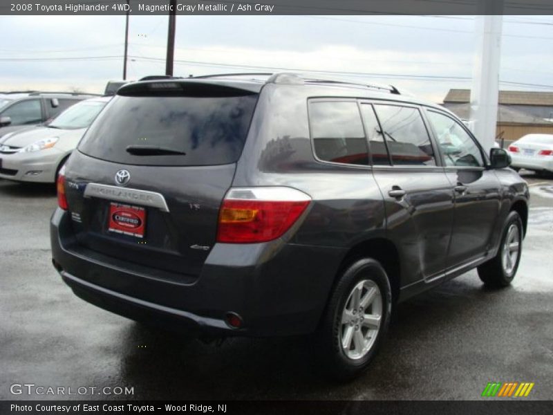 Magnetic Gray Metallic / Ash Gray 2008 Toyota Highlander 4WD