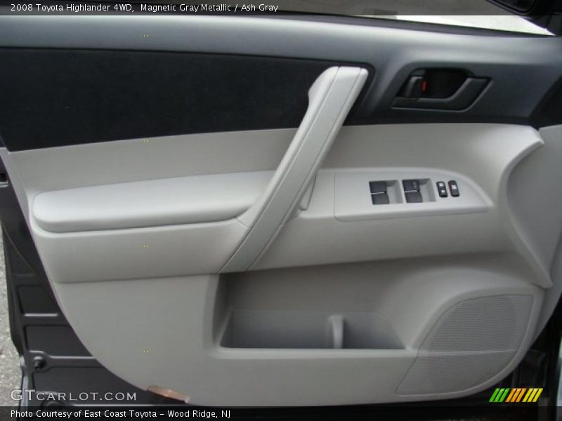 Magnetic Gray Metallic / Ash Gray 2008 Toyota Highlander 4WD
