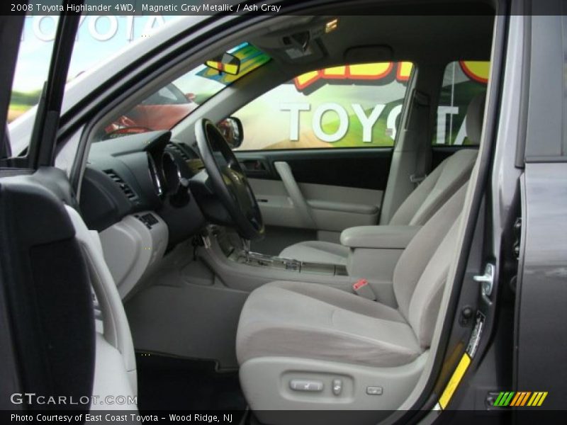 Magnetic Gray Metallic / Ash Gray 2008 Toyota Highlander 4WD