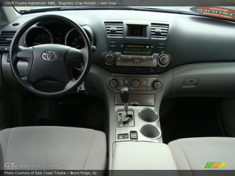Magnetic Gray Metallic / Ash Gray 2008 Toyota Highlander 4WD