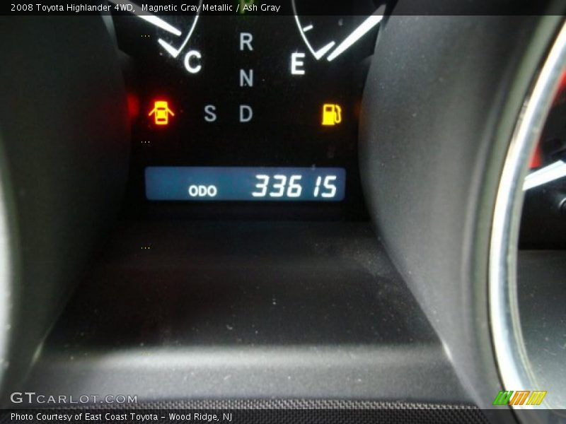 Magnetic Gray Metallic / Ash Gray 2008 Toyota Highlander 4WD