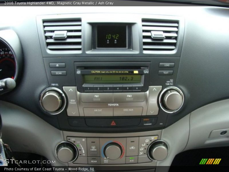 Magnetic Gray Metallic / Ash Gray 2008 Toyota Highlander 4WD