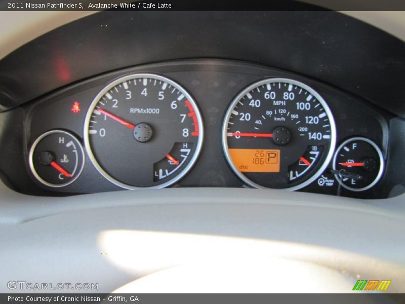  2011 Pathfinder S S Gauges