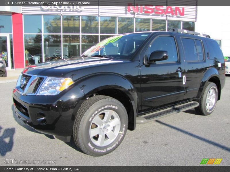 Super Black / Graphite 2011 Nissan Pathfinder SV