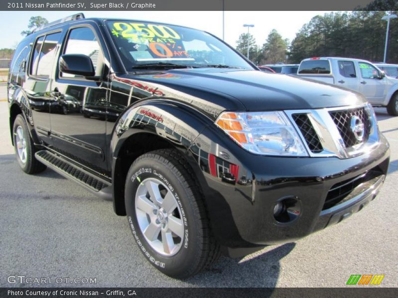 Super Black / Graphite 2011 Nissan Pathfinder SV