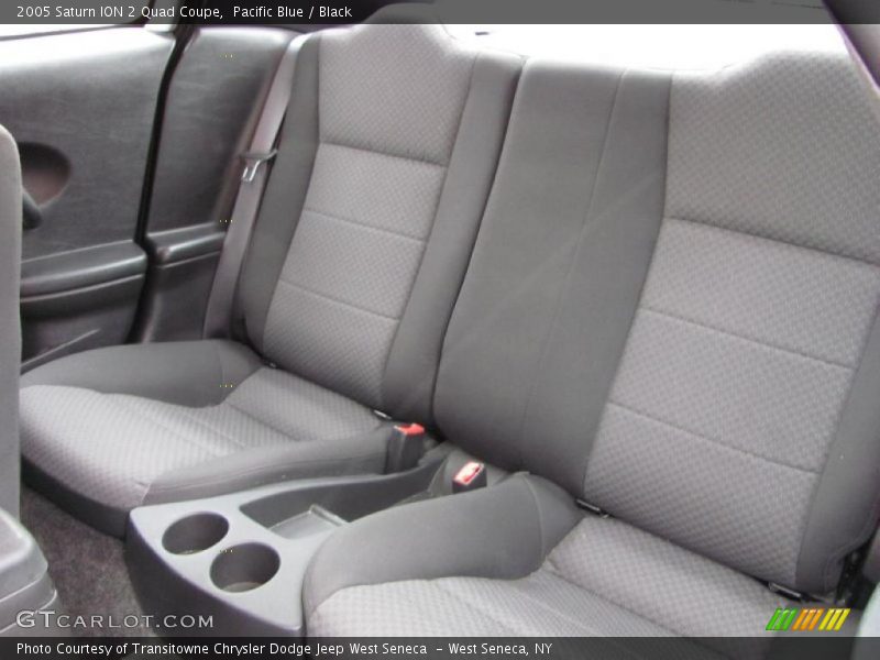 Pacific Blue / Black 2005 Saturn ION 2 Quad Coupe