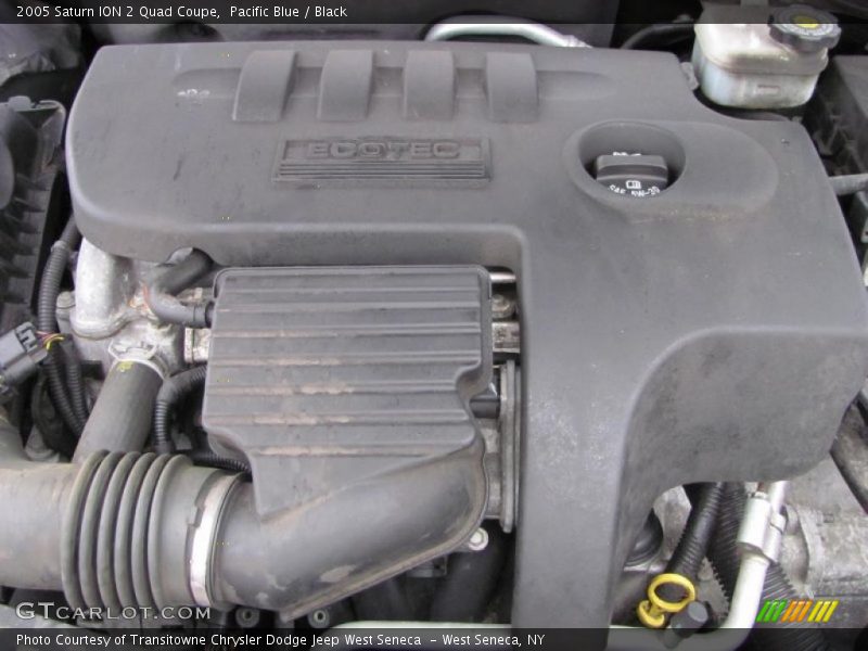 2005 ION 2 Quad Coupe Engine - 2.2 Liter DOHC 16-Valve Ecotec 4 Cylinder