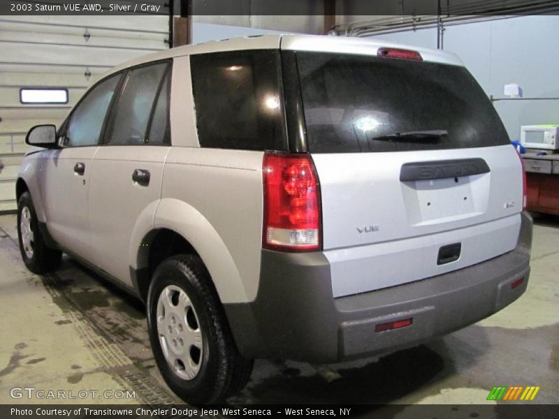 Silver / Gray 2003 Saturn VUE AWD