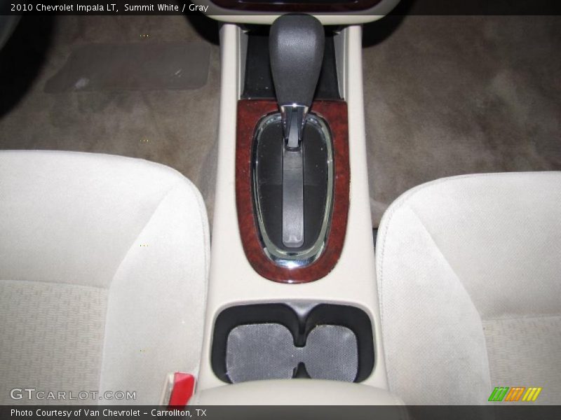 Summit White / Gray 2010 Chevrolet Impala LT