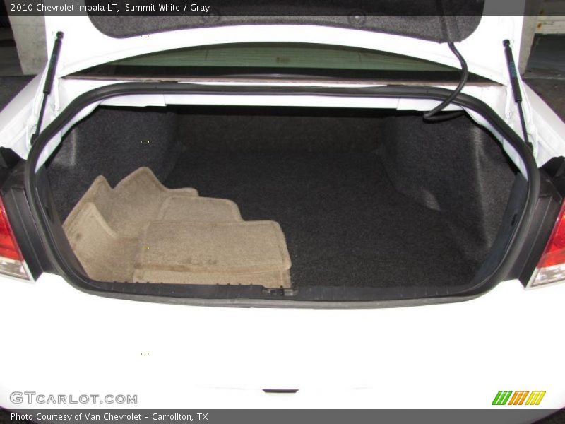 Summit White / Gray 2010 Chevrolet Impala LT