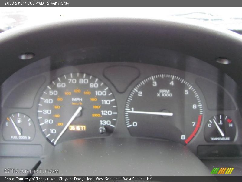  2003 VUE AWD AWD Gauges