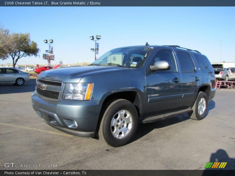 Blue Granite Metallic / Ebony 2008 Chevrolet Tahoe LT