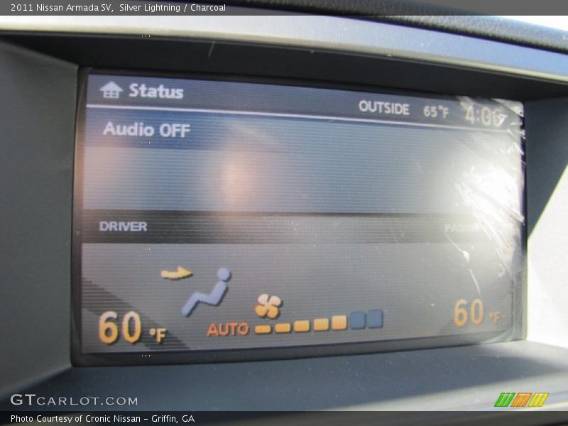 Silver Lightning / Charcoal 2011 Nissan Armada SV
