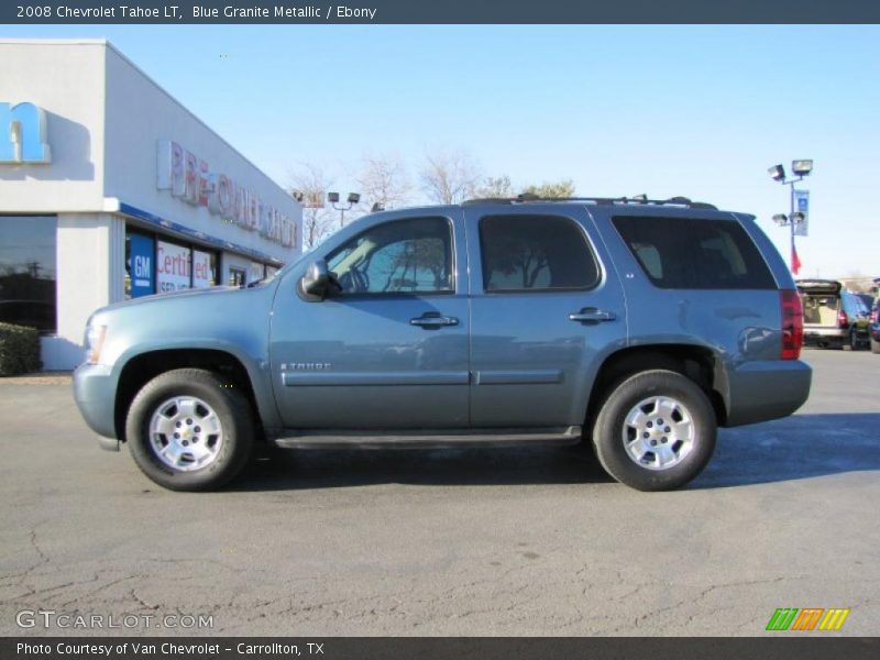 Blue Granite Metallic / Ebony 2008 Chevrolet Tahoe LT
