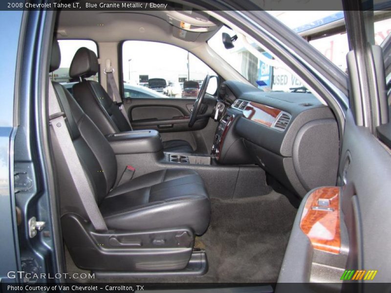 Blue Granite Metallic / Ebony 2008 Chevrolet Tahoe LT
