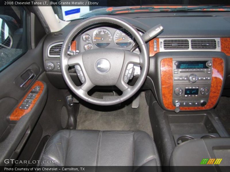 Blue Granite Metallic / Ebony 2008 Chevrolet Tahoe LT