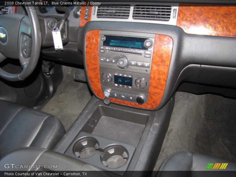 Blue Granite Metallic / Ebony 2008 Chevrolet Tahoe LT