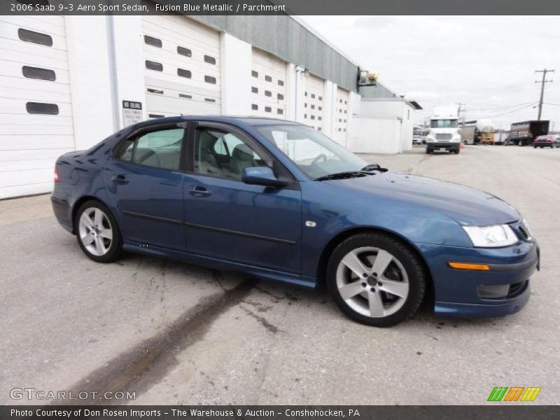  2006 9-3 Aero Sport Sedan Fusion Blue Metallic