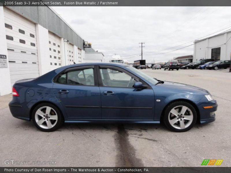 2006 9-3 Aero Sport Sedan Fusion Blue Metallic