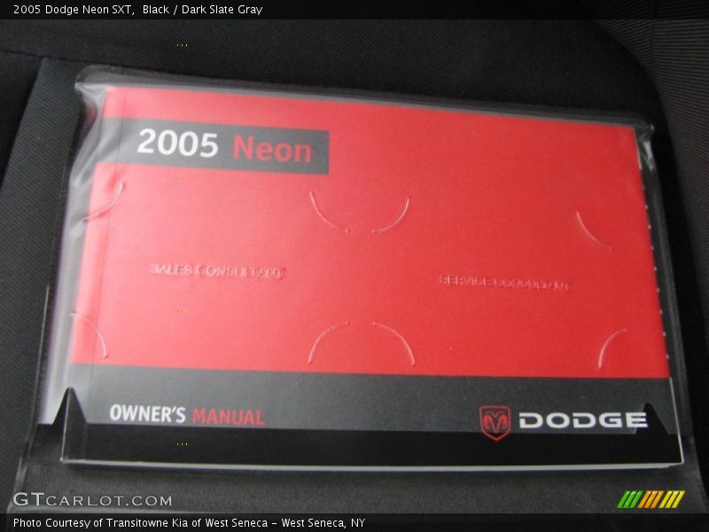 Black / Dark Slate Gray 2005 Dodge Neon SXT